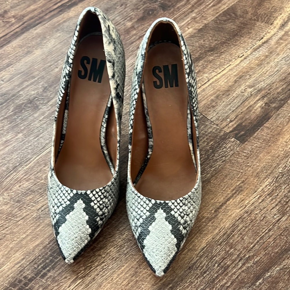 Snake print Steve Madden heels